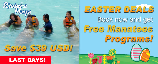 Book now and get free manatees program