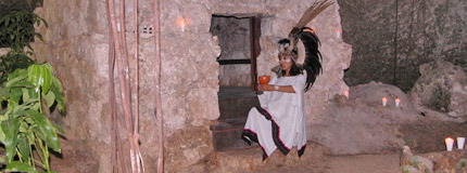 Cancun-Sunset Mini-Rhino & Mayan Ceremony
