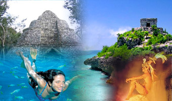 Coba + Xcaret Tour + Tulum & Xelha