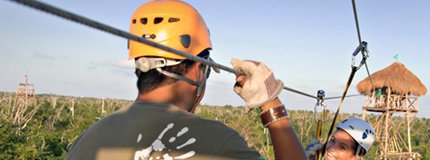 Cozumel-Canopy Fly High Adventures