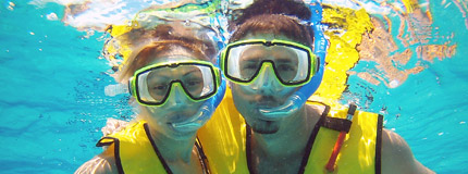 Cozumel-Shore Snorkel Unlimited & Open Bar Combo