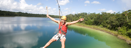 Riviera Maya-Mayan Zip-line Chikin-Ha