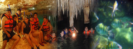 Riviera Maya-Cave Crossing Expedition