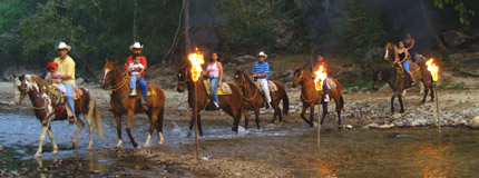 Puerto Vallarta-Sunset horseback ride