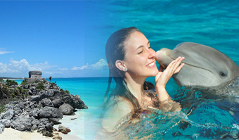 Tulum Express + Dolphin Swim Adventure + Isla Mujeres